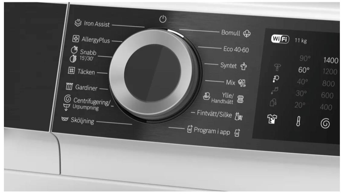 Bosch WGK264ZLSN Frontbetjent vaskemaskine billede 3