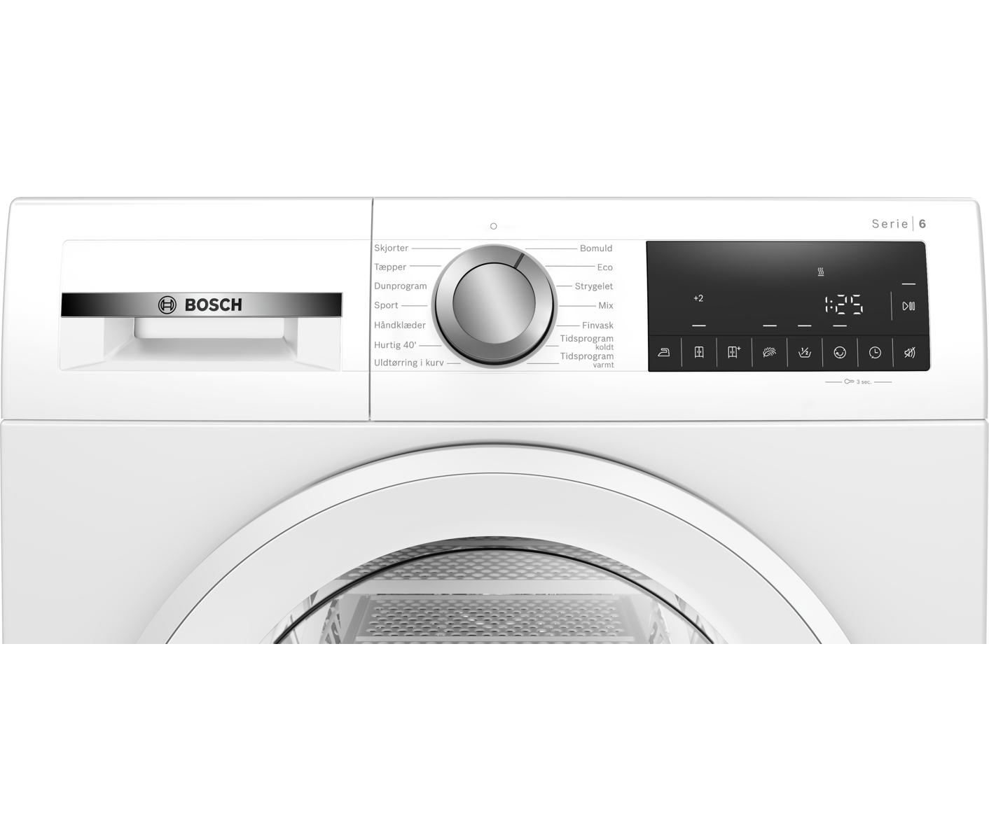 Bosch WQG2420IDN Serie 6  Kondenstørretumbler billede 9