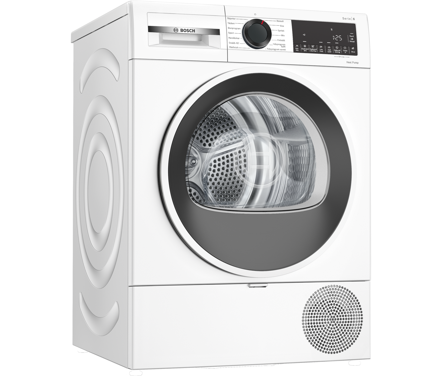 Bosch WQG2420WSN Serie 6 Kondenstørretumbler billede 4