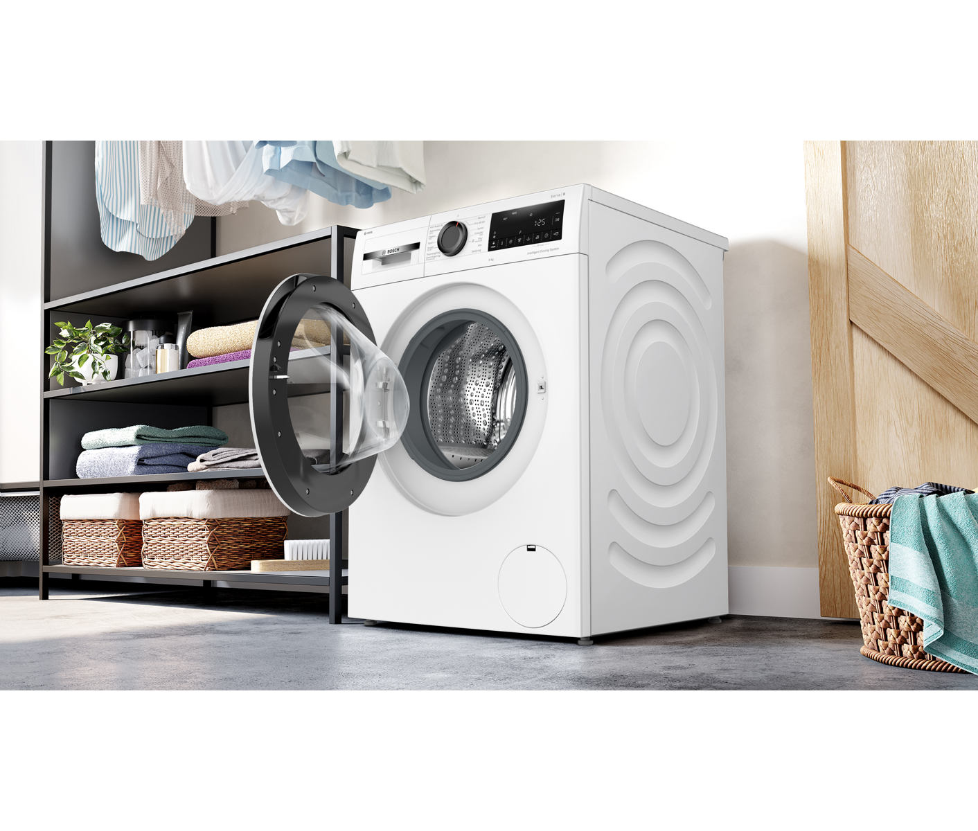Bosch WGG244FWSN Serie 6 Vaskemaskine billede 5