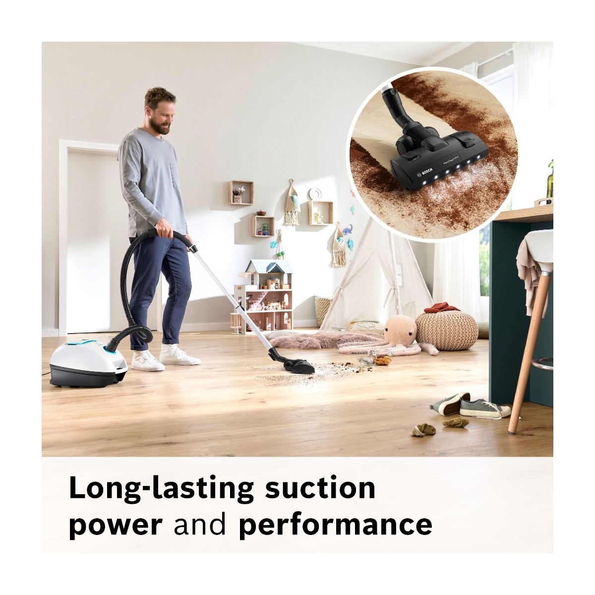 Bosch BGL41HYG0L Series 4 ProHygienic støvsuger billede 3