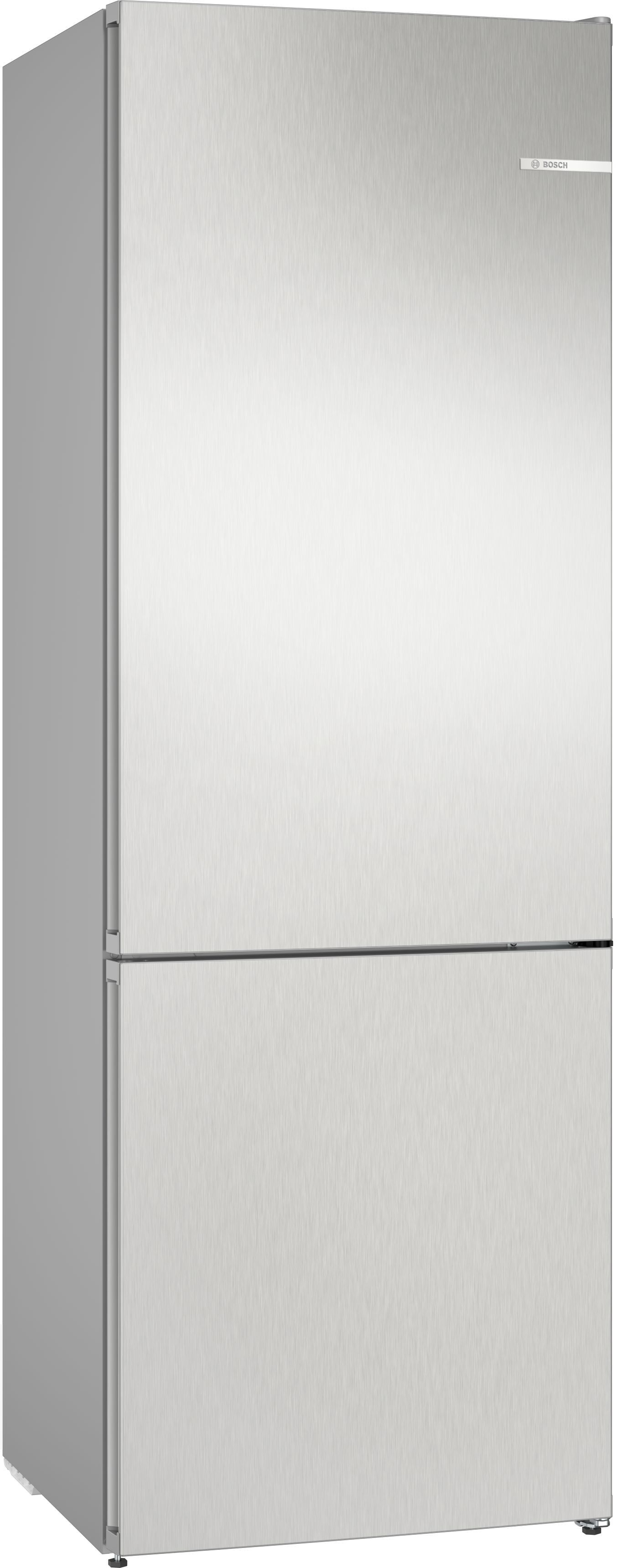 Bosch KGN492LCF, 440 L, ST-T, 11 kg/24t, C, Frisk zone, aflukke, Metallic billede 2