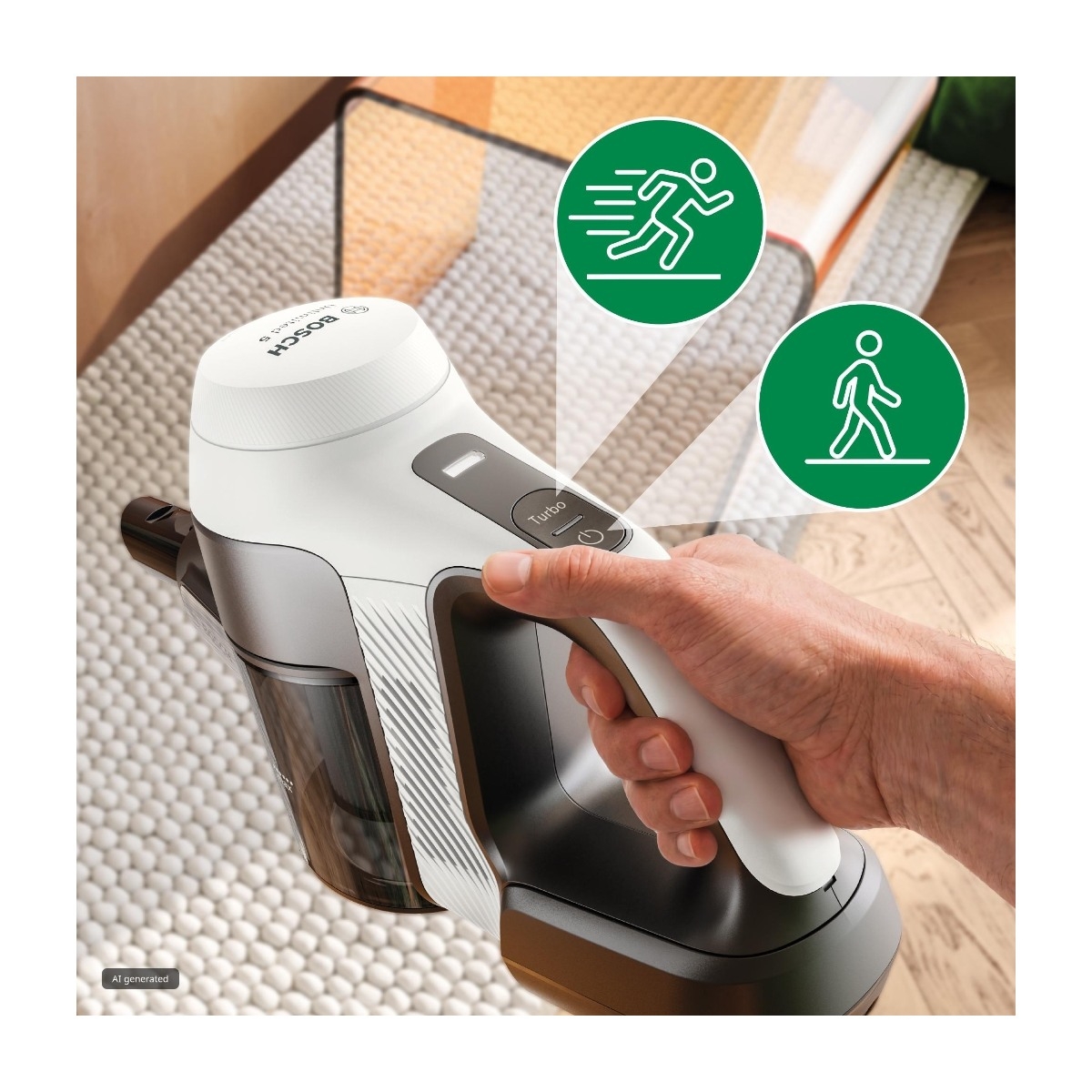 Bosch BSU52WAC Unlimited 5 ledningsfri støvsuger billede 3