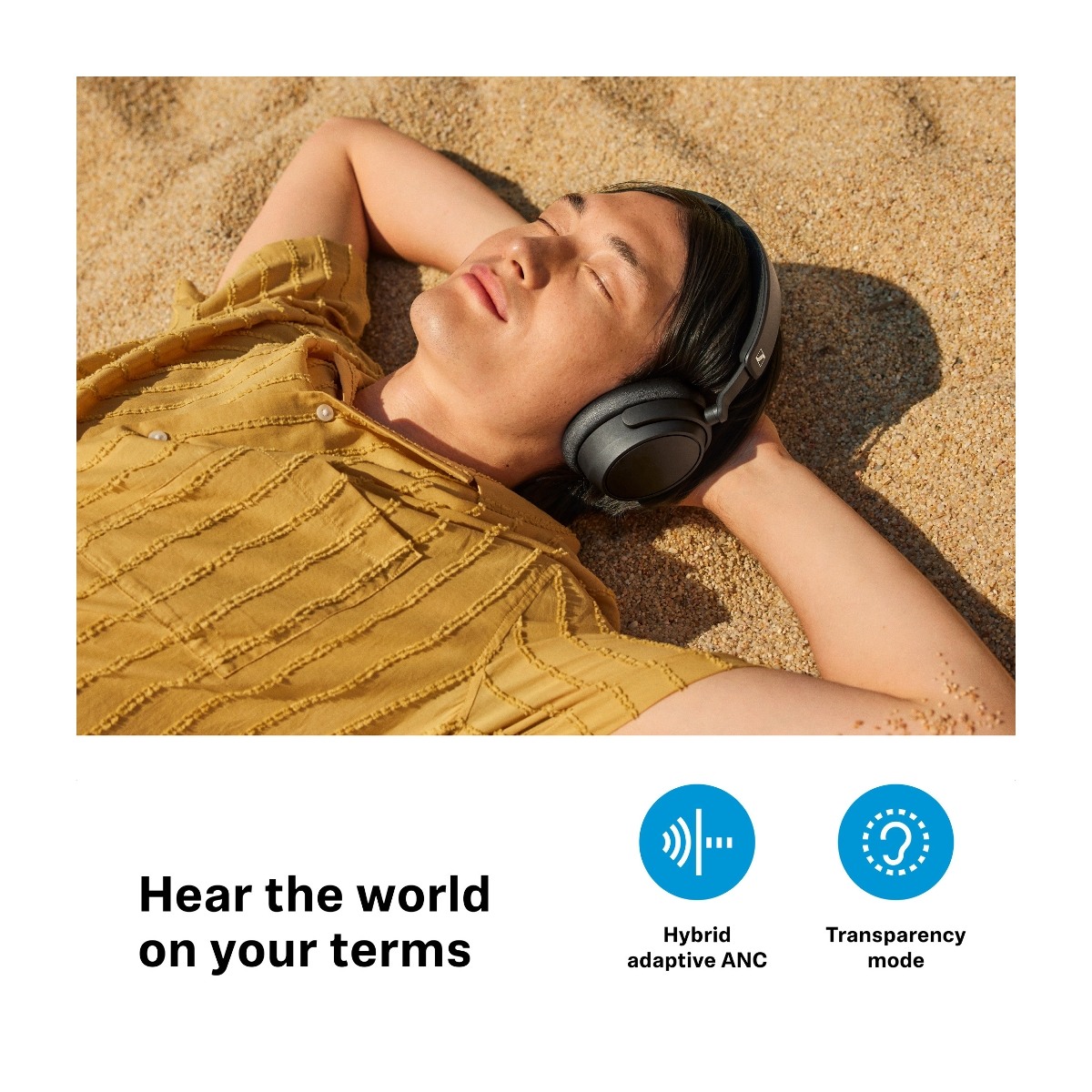 Sennheiser ACCENTUM Plus - hovedtelefoner med mikrofon billede 4