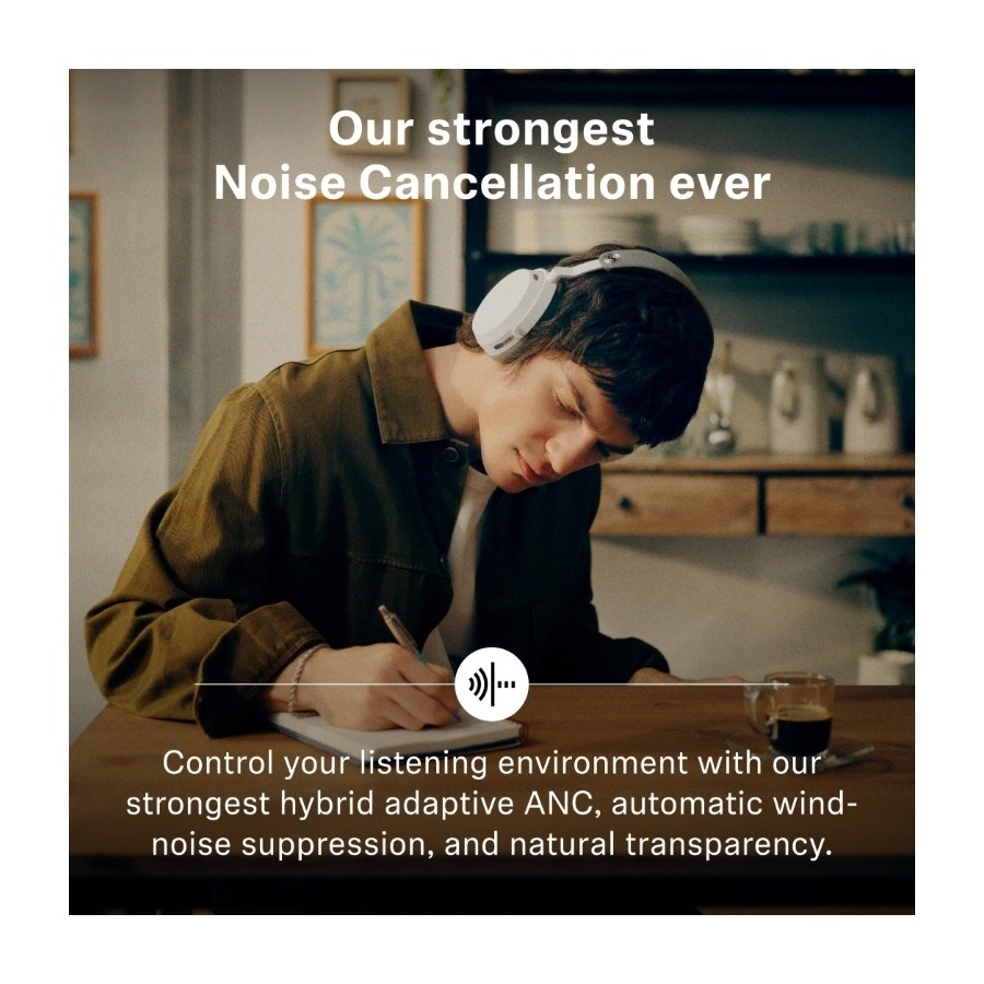 Sennheiser MOMENTUM 5 trådløse ANC-hovedtelefoner, hvid billede 4