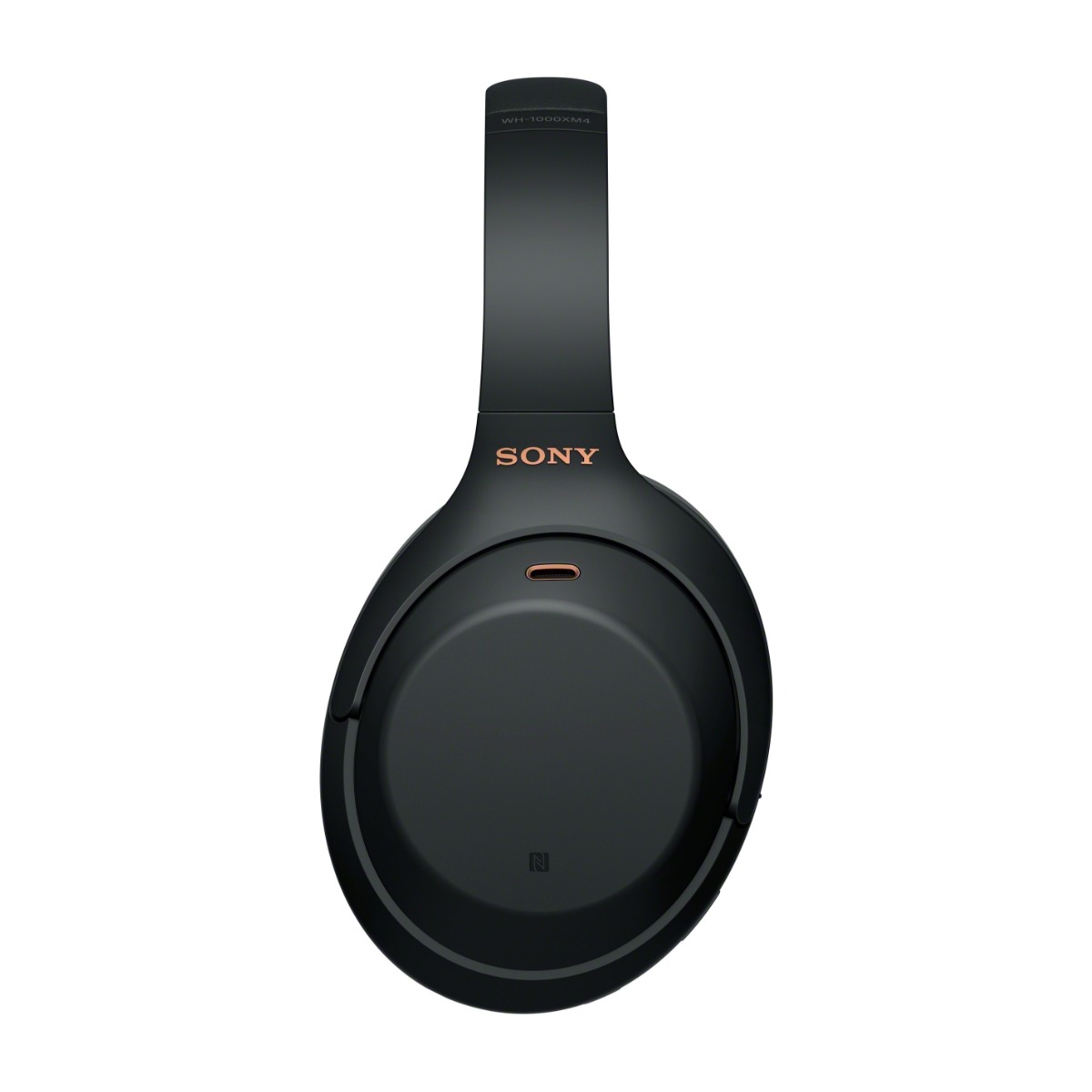 Sony WH-1000XM4 trådløse Støjdæmpende hovedtelefoner, sort billede 3