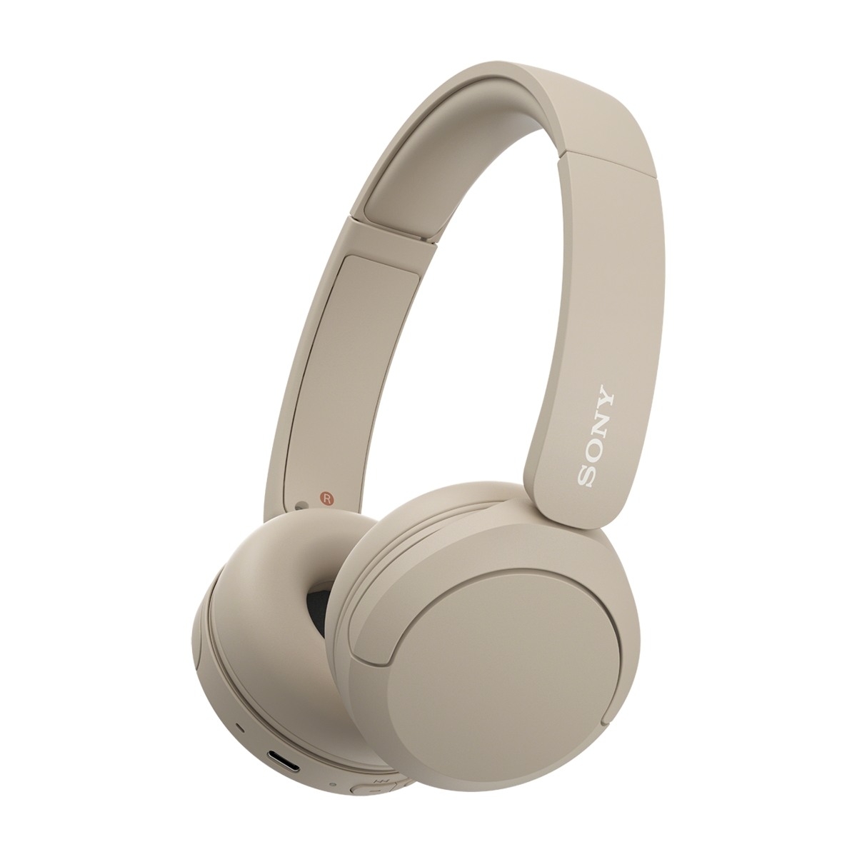 Sony WH-CH520 Bluetooth hovedtelefoner, beige billede 1
