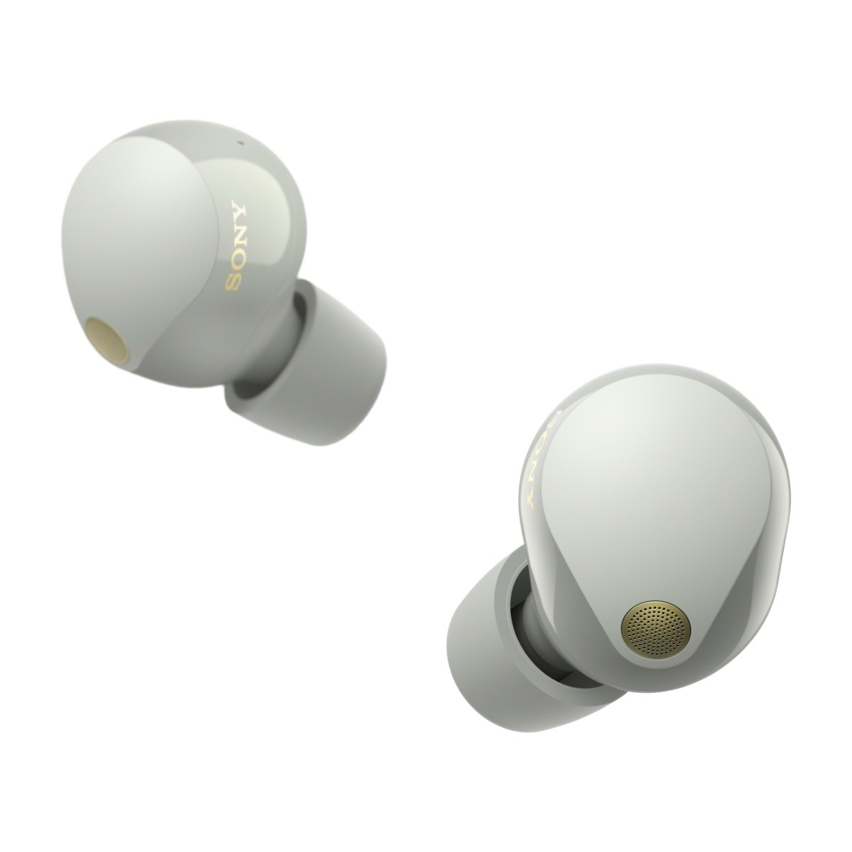 Sony WF-1000XM5 NC True Wireless In-Ear hovedtelefoner, silver billede 2