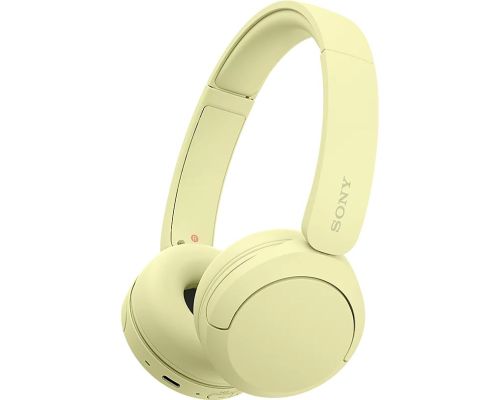 Sony WH-CH520 Bluetooth hovedtelefoner, gul billede 2