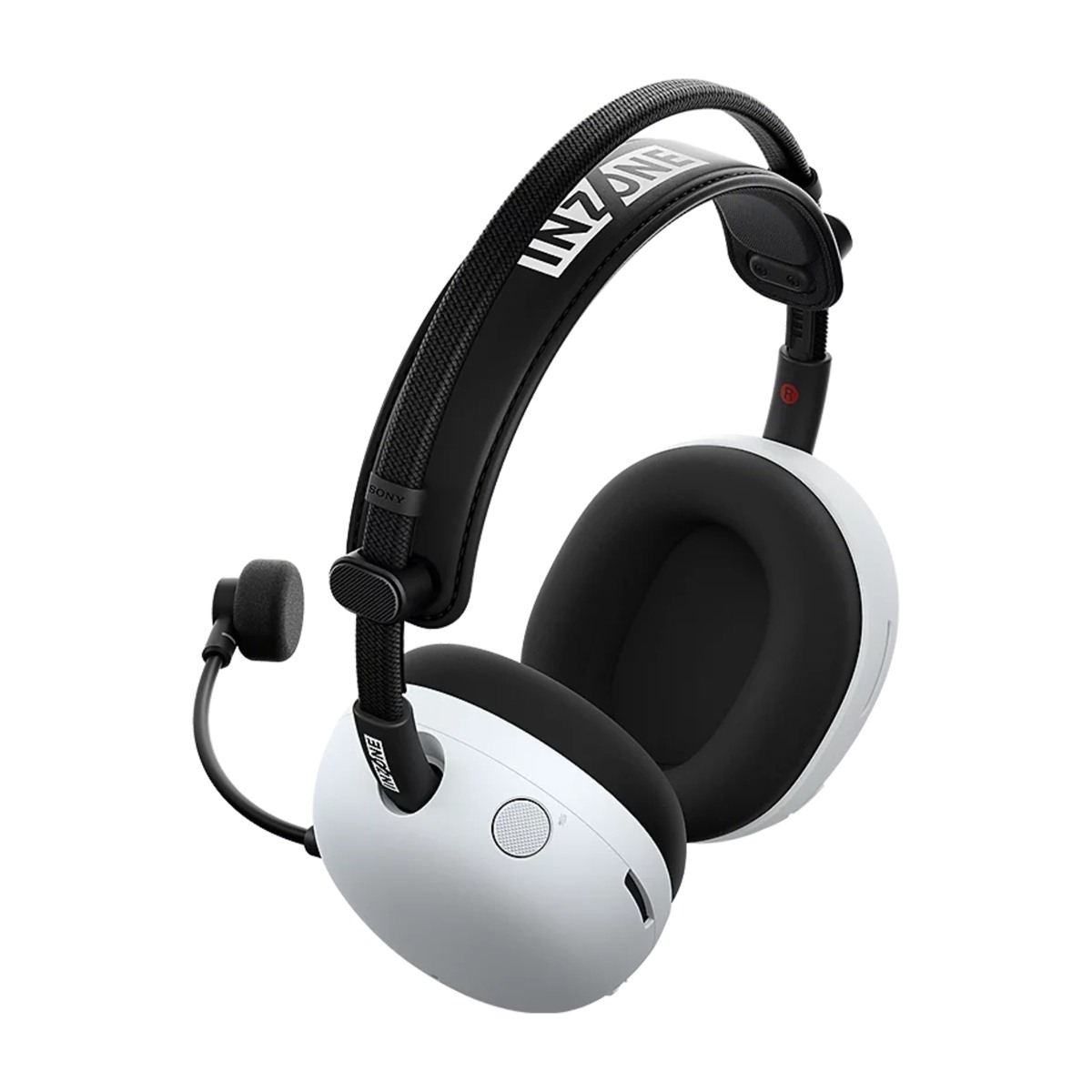 Sony INZONE H9 II trådløst gaming headset med aktiv støjreduktion, hvid billede 3