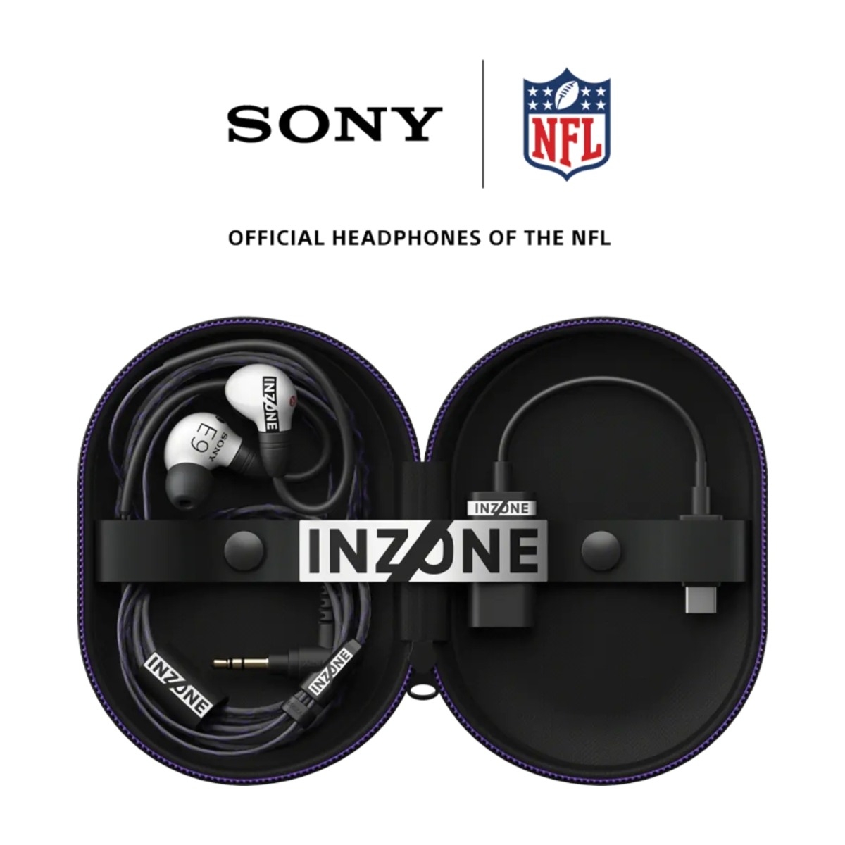 Sony INZONE E9 in-ear hovedtelefoner, hvid billede 2