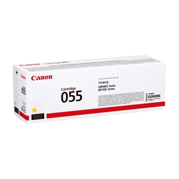 Canon CLbp 055, gul toner billede 1