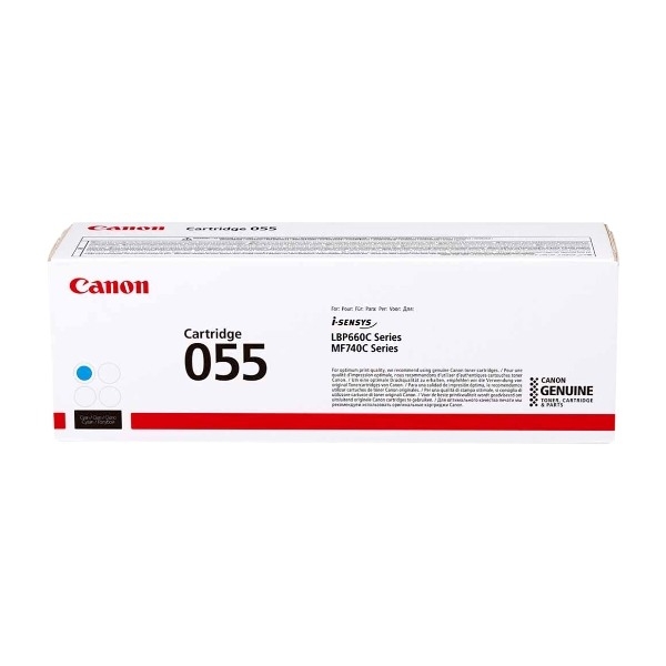 Canon CLbp 055, cyan toner billede 3