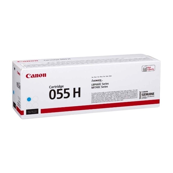 Canon CLbp 055, cyan toner billede 2