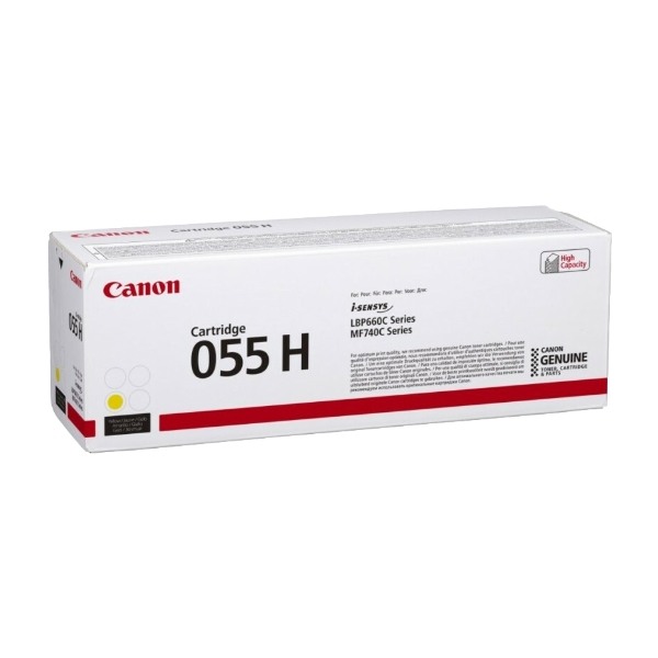 Canon CLbp 055, gul High Yield toner billede 1