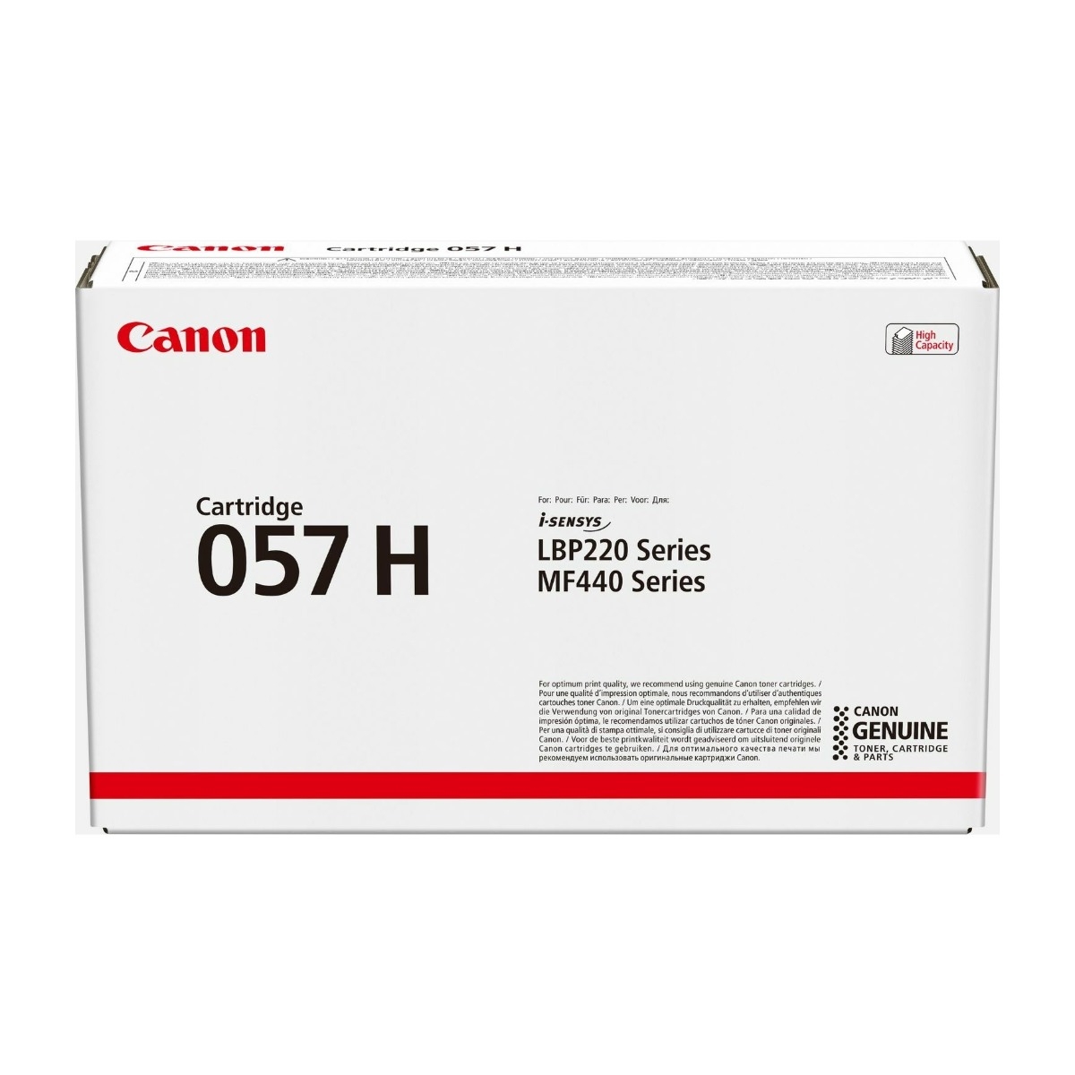 Canon CRG 057 High Yield, sort toner billede 1