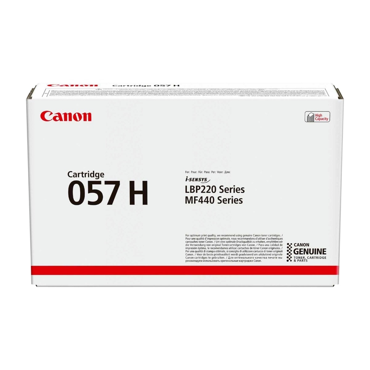 Canon CRG 057 High Yield, sort toner billede 2