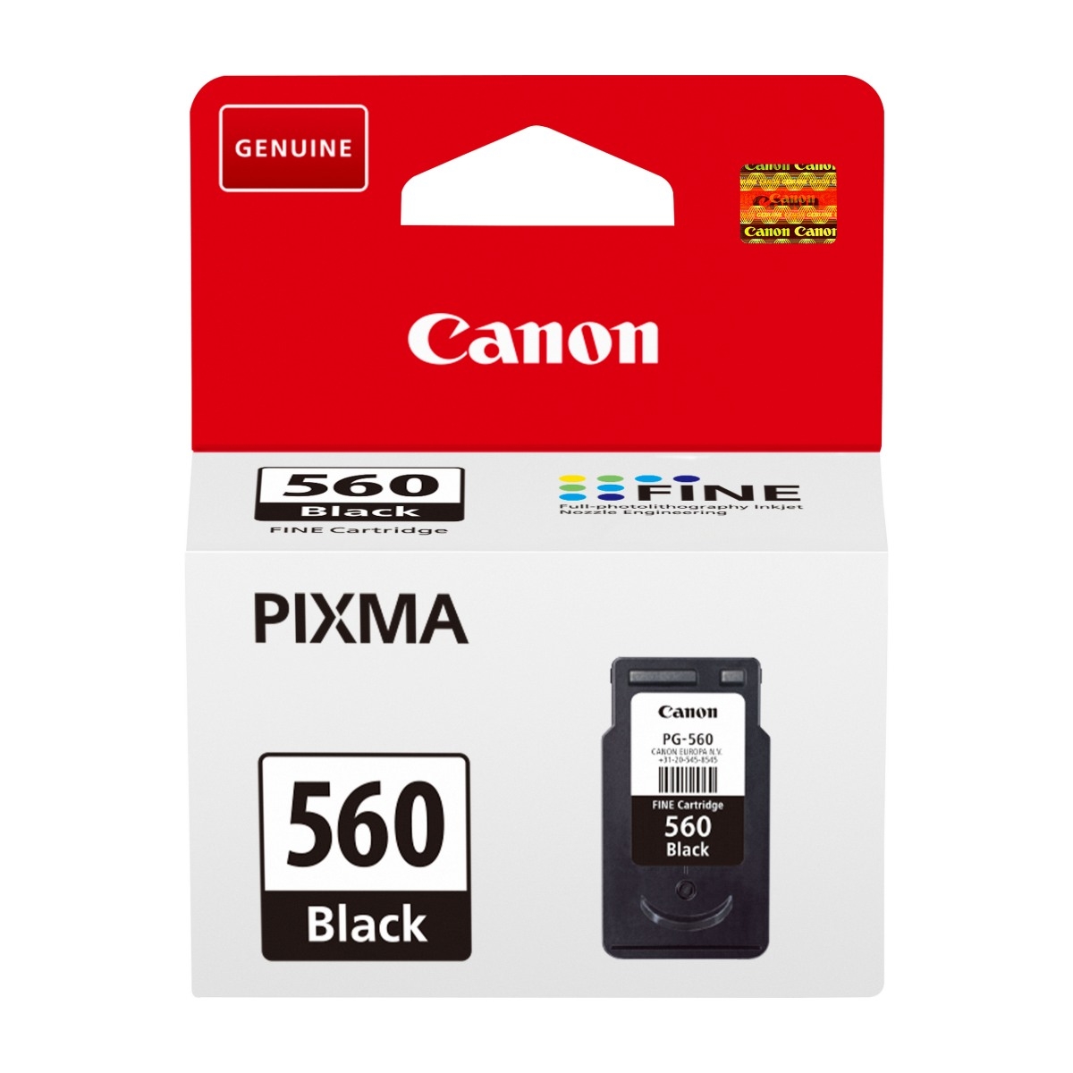 Canon PG-560, sort blækpatron billede 3