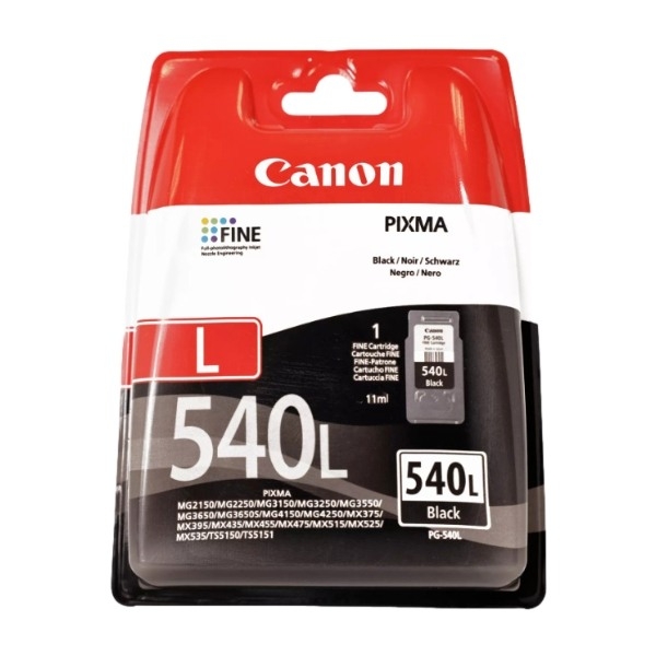 Canon PG-540 L, sort blækpatron billede 1