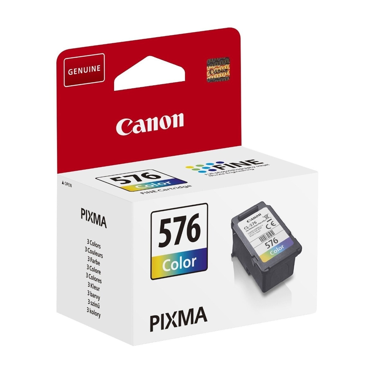 Canon CL-576 farve blækpatron billede 3
