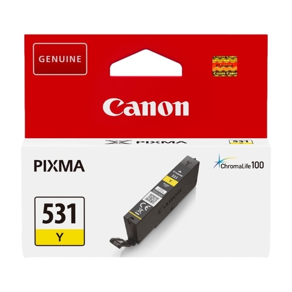 Canon CLI-531, gul blækpatron billede 1