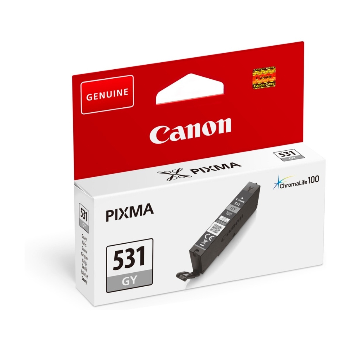 Canon CLI-531, grå blækpatron billede 2