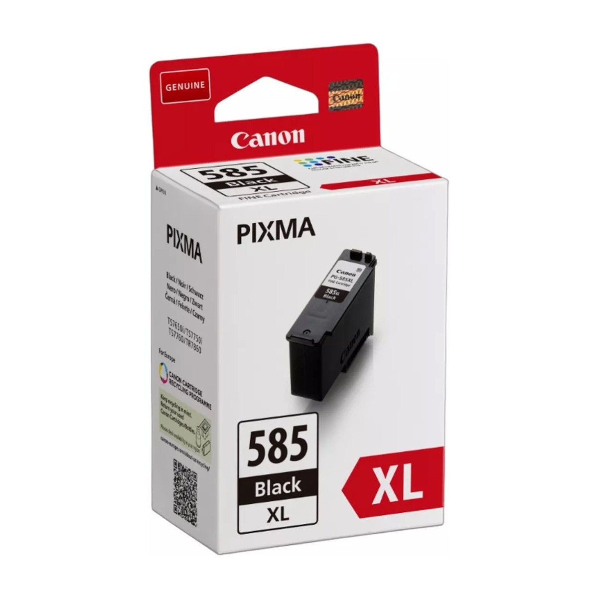 Canon PG-585XL, sort blækpatron billede 2