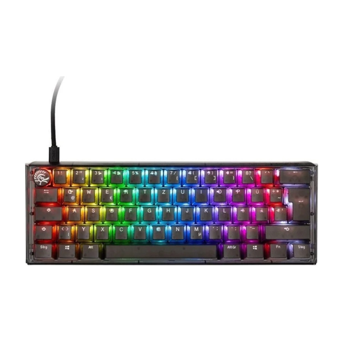 Ducky One 3 Aura Black Mini mekanisk tastatur, Cherry MX Brown billede 1