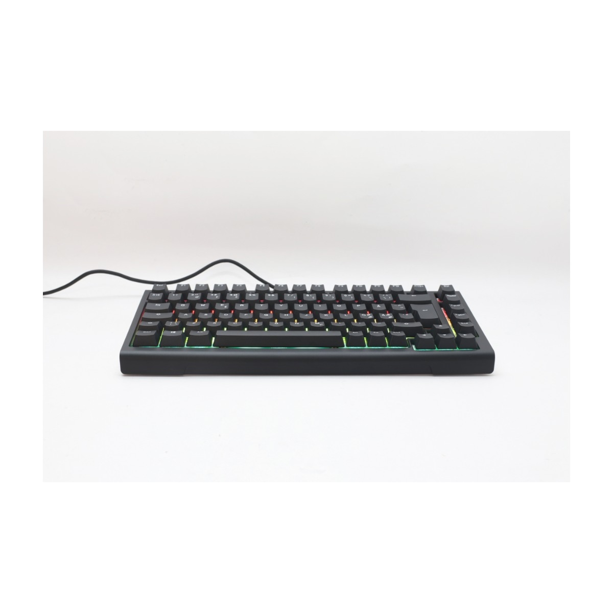 Ducky ProjectD Tinker 75 Præbygget mekanisk tastatur - Cherry MX Brown, sort billede 3
