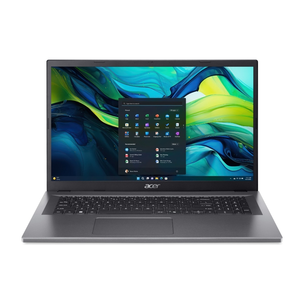 Acer Aspire Go 17,3" bærbar pc billede 1