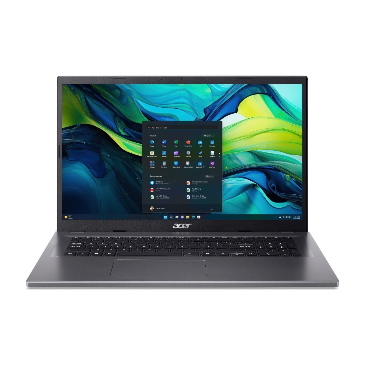 Acer Aspire 17 A17-51M-58V8 17.3" bærbar PC billede 1