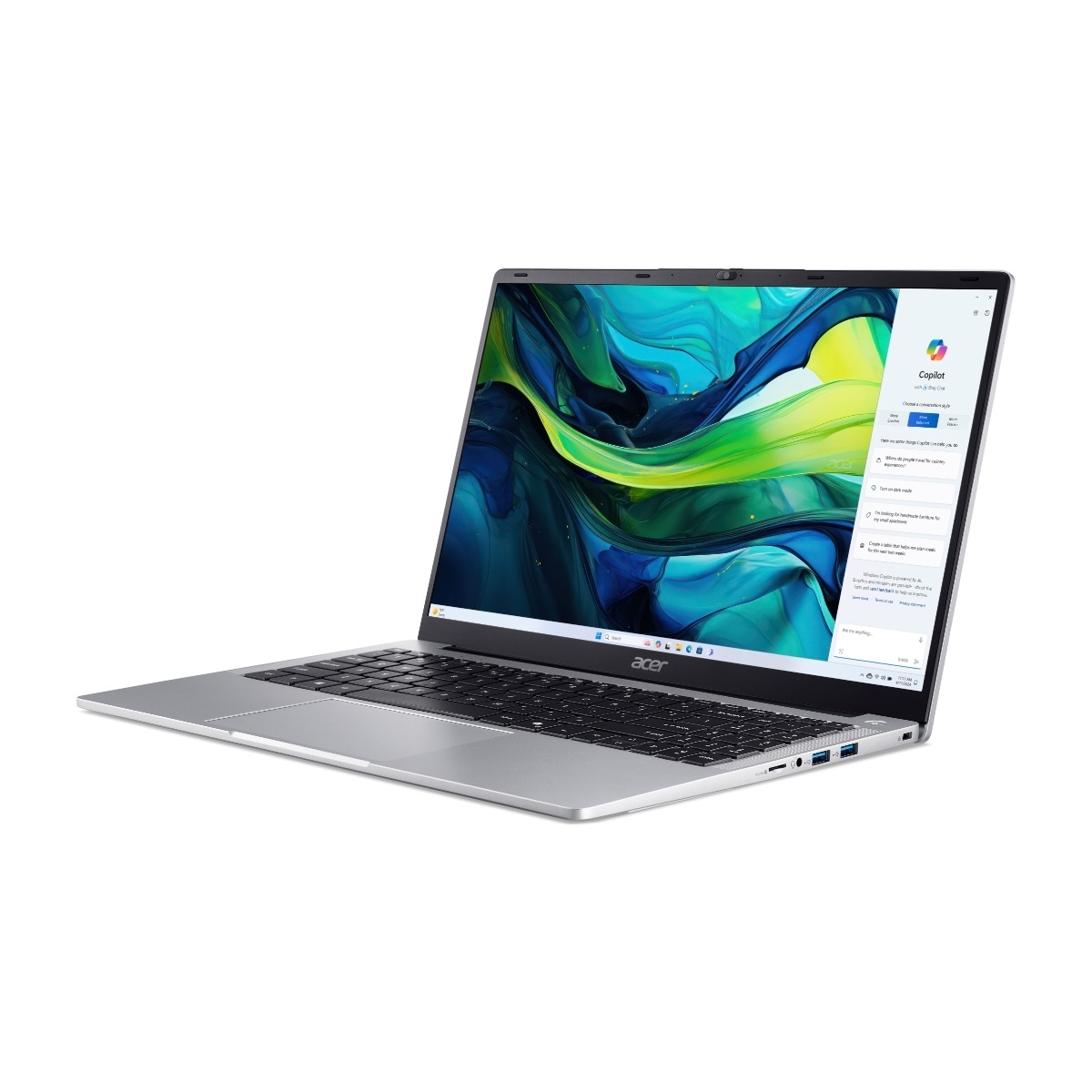 Acer Aspire Lite AL15-32P-C77Y 15,6" bærbar pc, Stålgrå billede 4