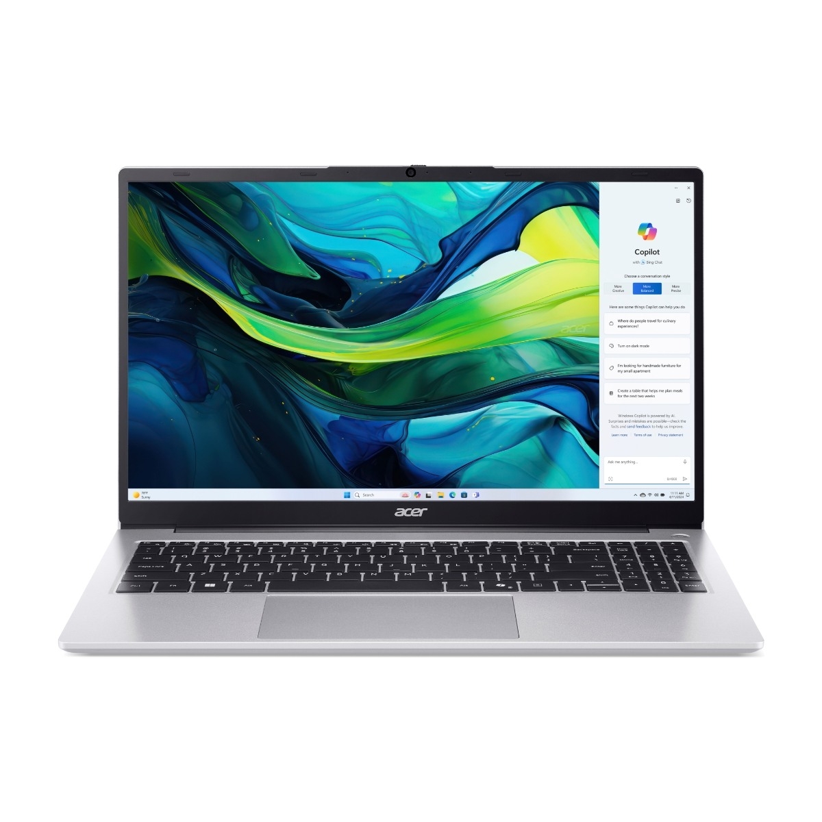 Acer Aspire Lite AL15-41P-R86R 15" bærbar pc billede 1