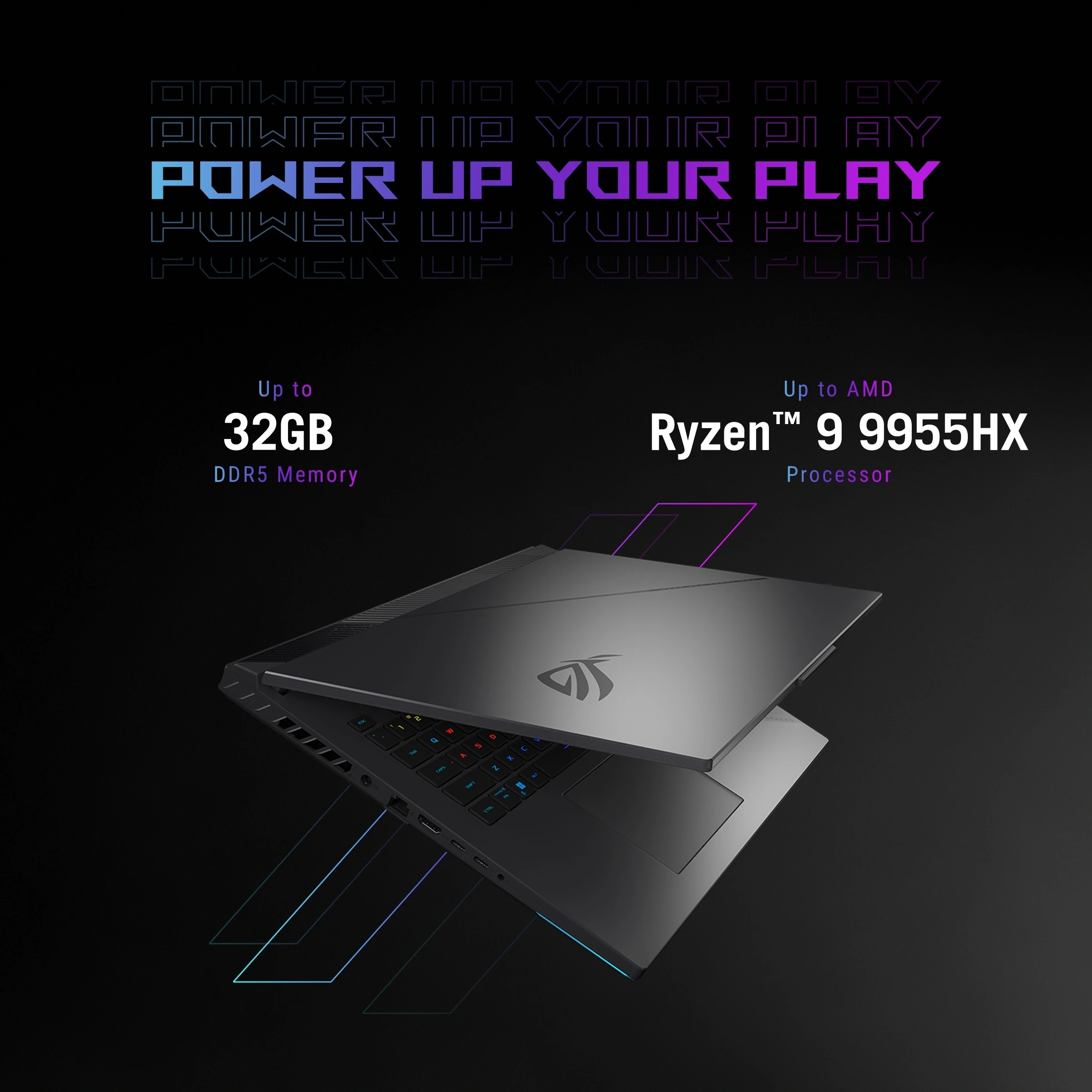 ASUS ROG Strix G16 (2025) G614FP 16" bærbar PC billede 2