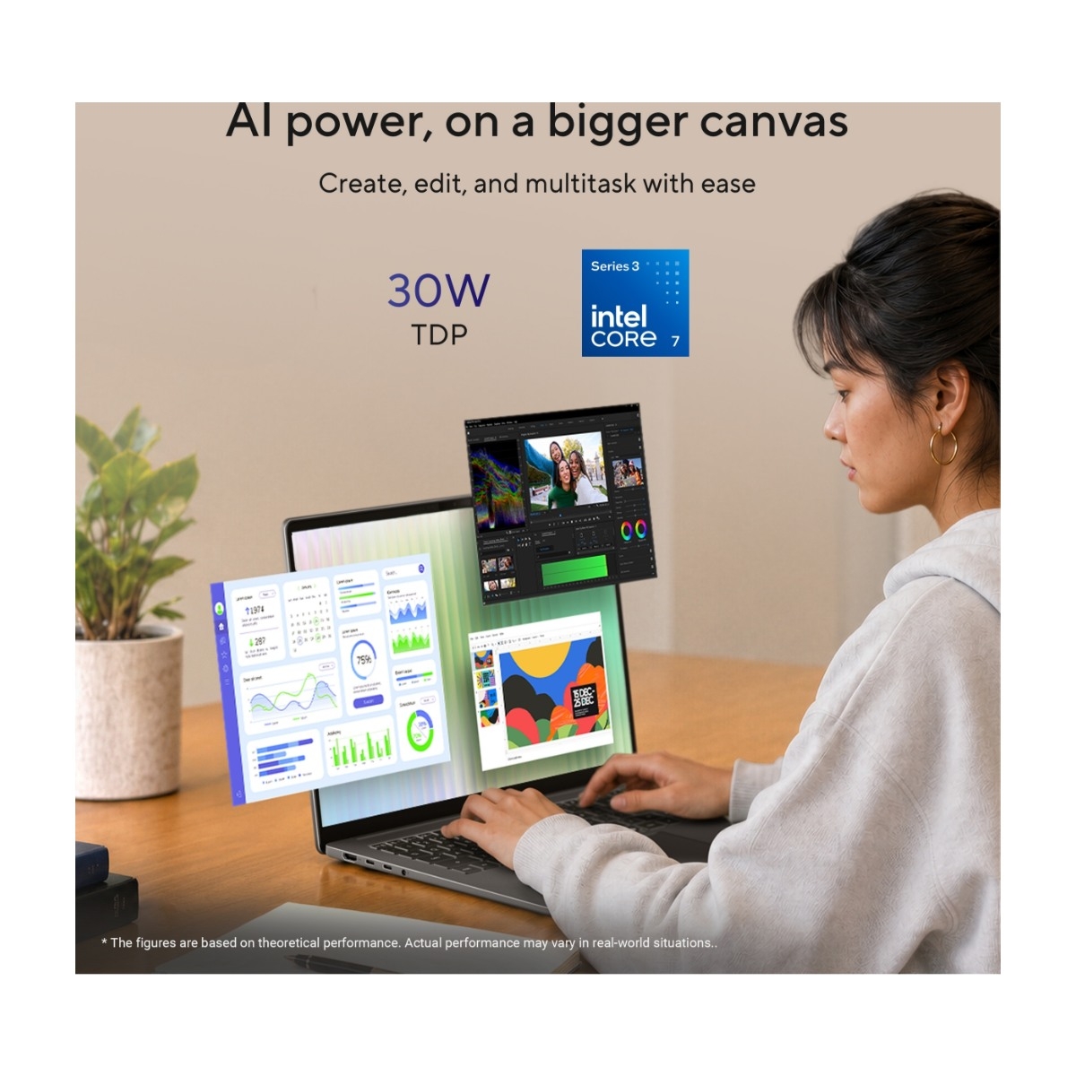 ASUS Vivobook S14 K5452MA-TM171W 14" bærbar pc billede 3