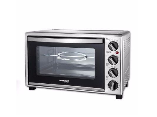 Brock Electronics TO 3001 SS, 33 L, Rustfrit stål, Dreje, 100 - 230 °C, Mekanisk, 60 min.