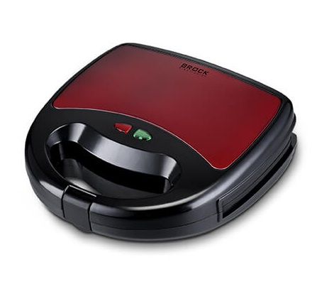 Brock Electronics SGM 2002 RD, Sort, Rød, Firkant, Hængslet låg, Strøm, 750 W