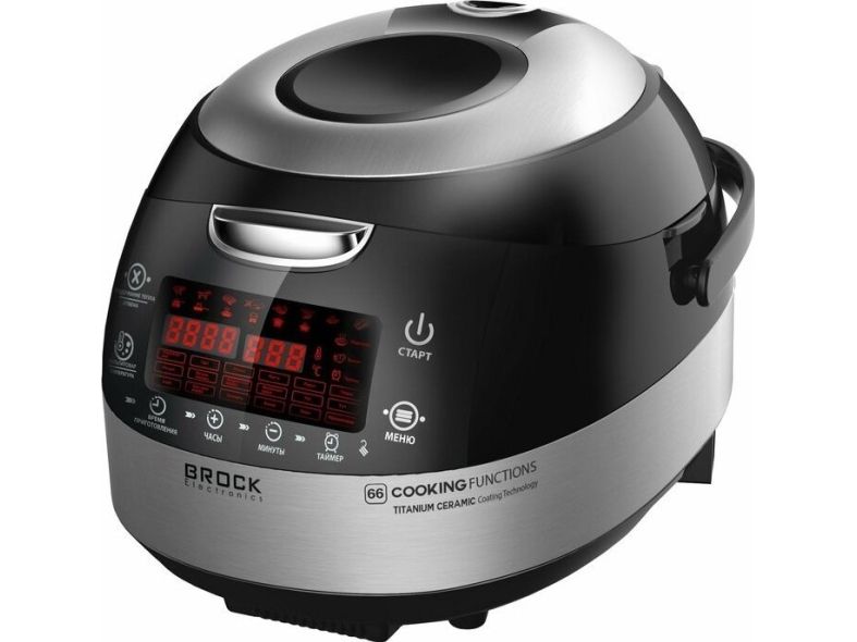 MC 6601 SS BROCK Multifunktionel gryde i høj kvalitet. 860W, 5L