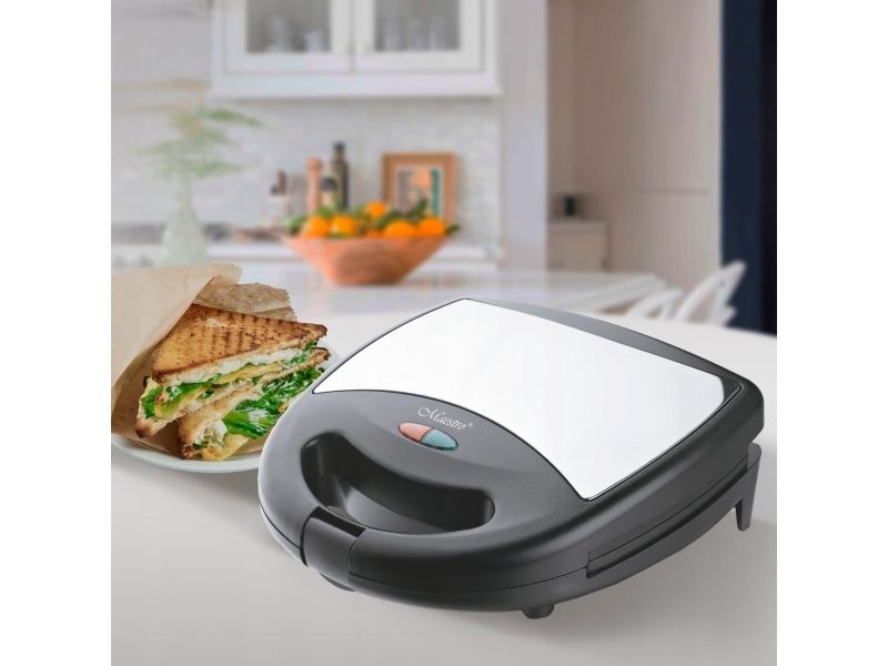 Brødrister Maestro SANDWICH MAESTRO MR-713 inox én plade billede 3