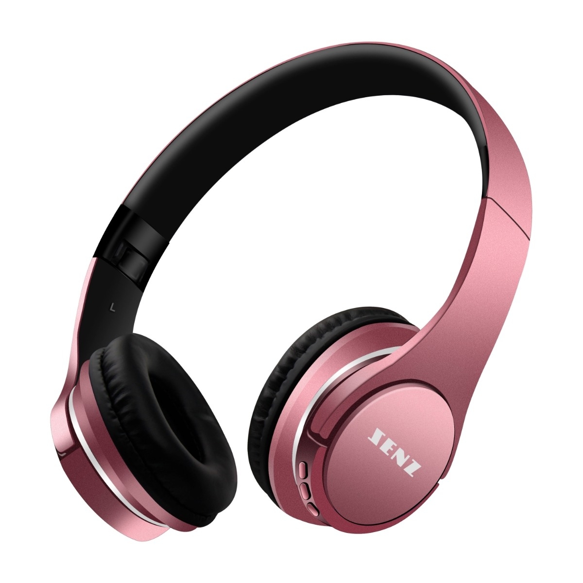 Senz On-Ear BT hovedtelefoner, lyserød billede 1