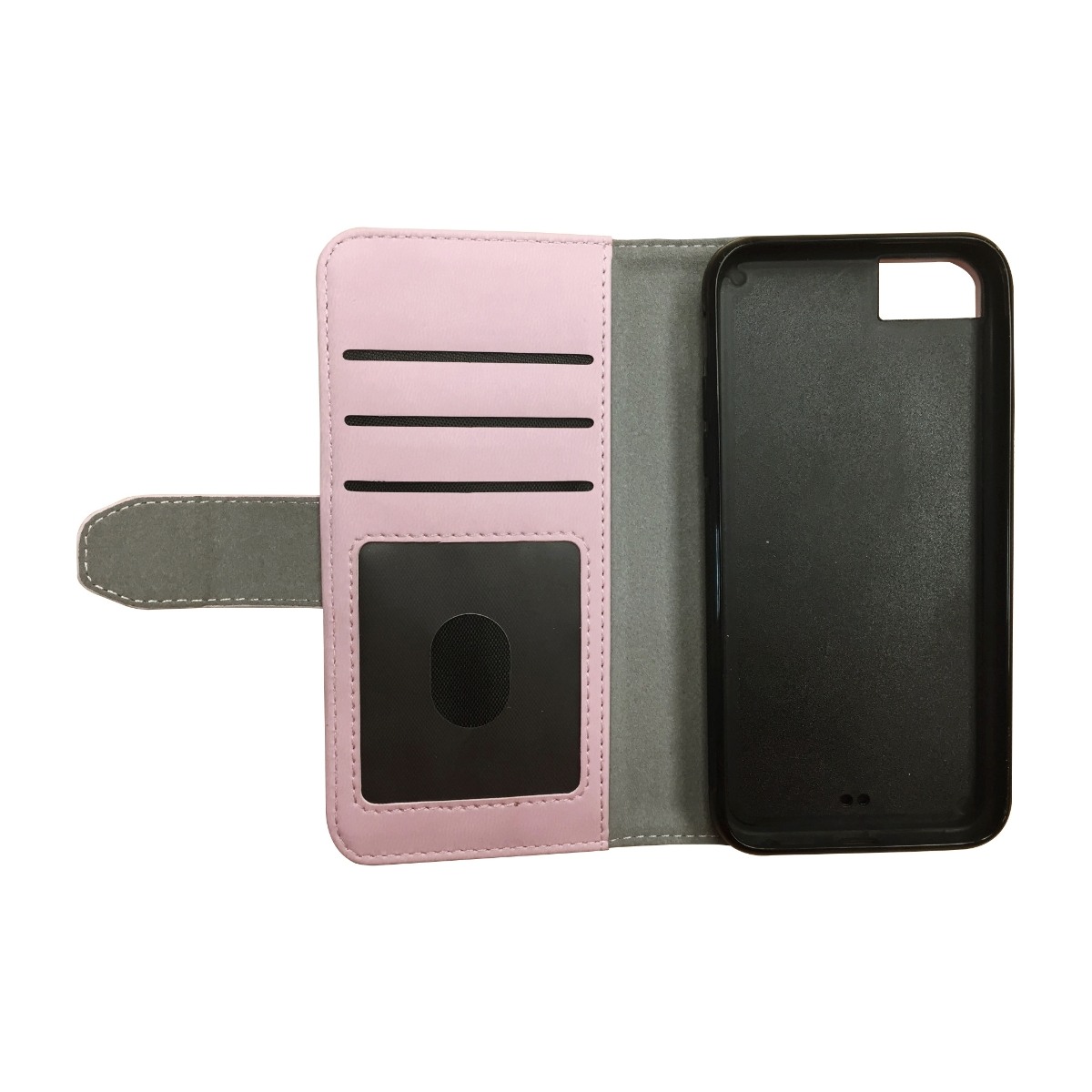 Ferrelli Duo Flip Cover iPhone SE (2022)/SE (2020)/8/7/6, lyserød billede 3