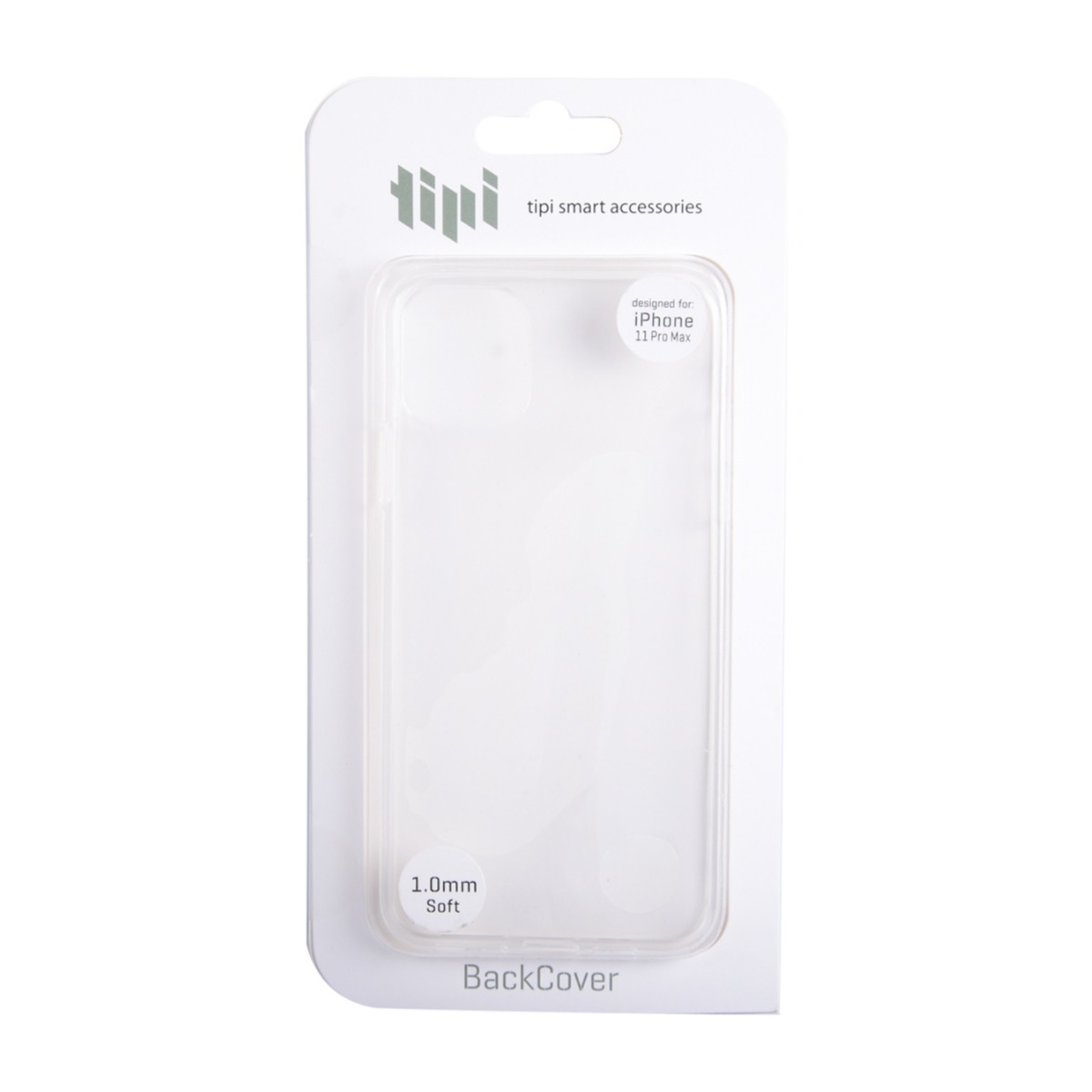 Tipi Backcover 1.0 iPhone 11 Pro Max Cover, gennemsigtigt billede 2