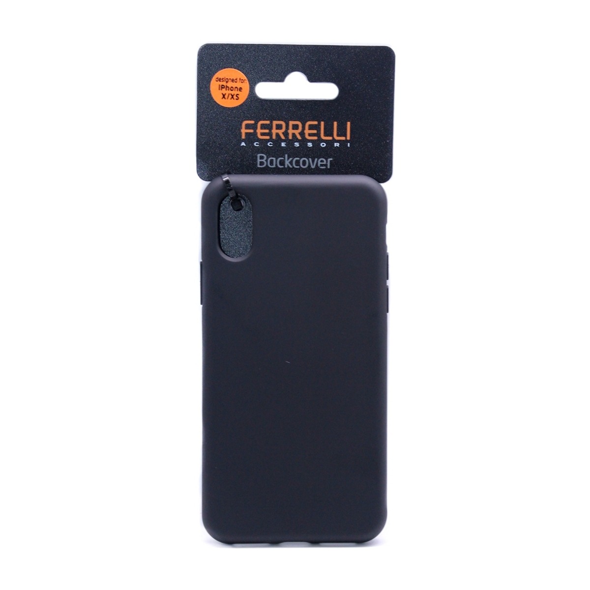 Ferrelli Silicone etui iPhone Xs, sort billede 3