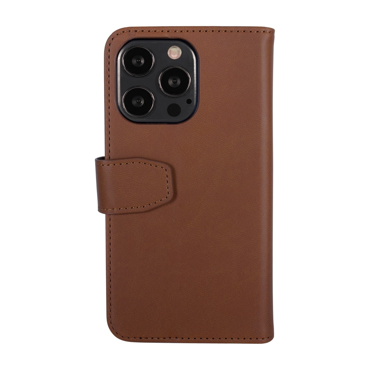 Ferrelli Duo Flip Cover iPhone 13 Pro, brun billede 2