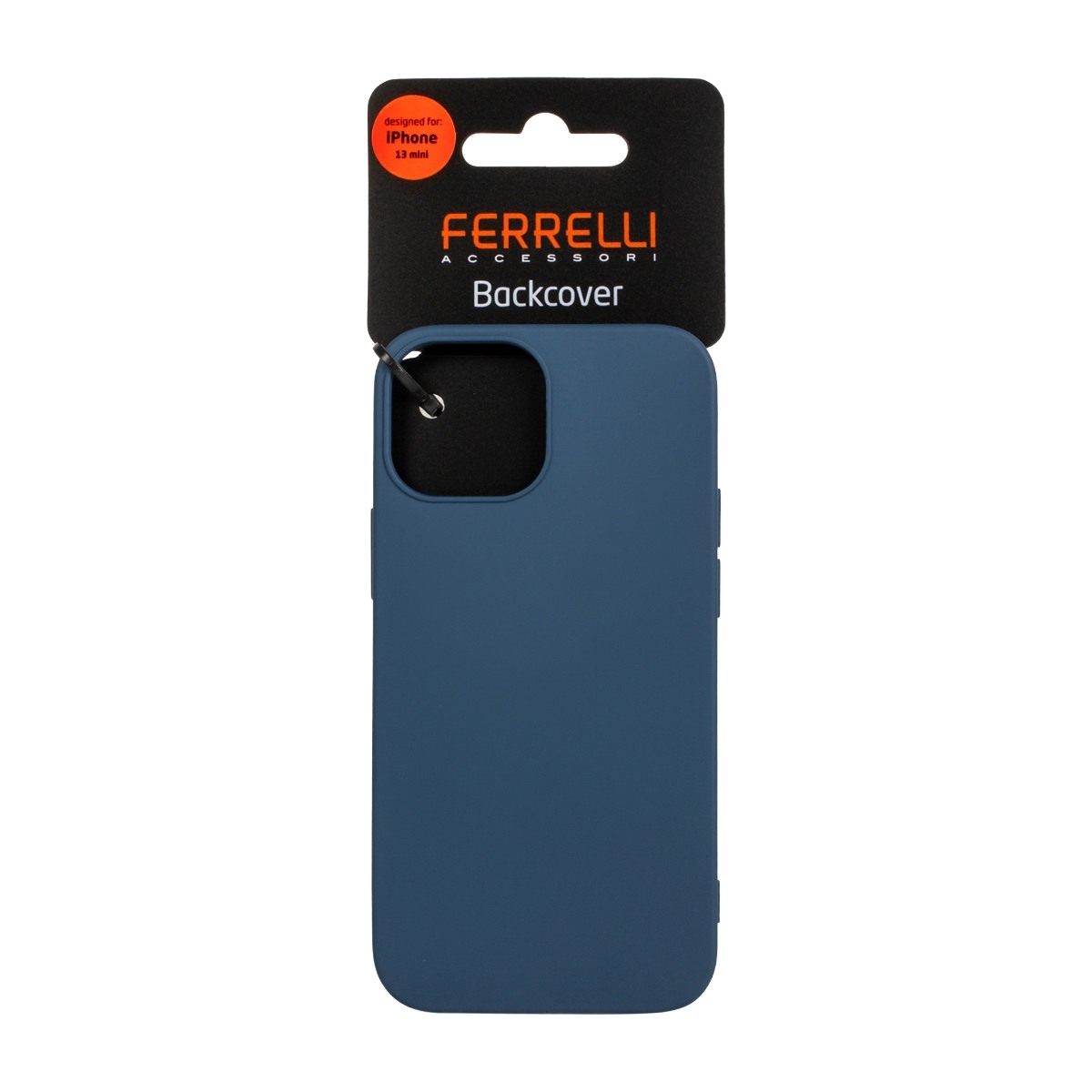 Ferrelli silikone-etui iPhone 13 Mini Dyb, blå billede 3