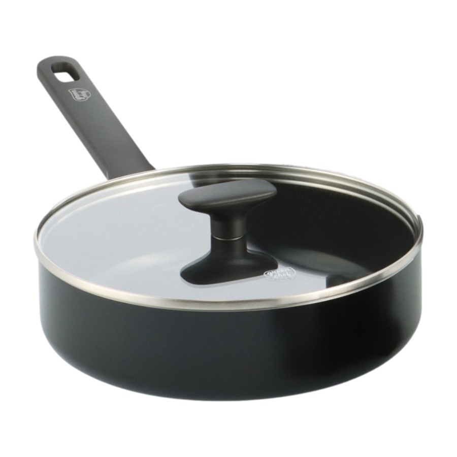 GreenChef Tones stegepande med låg, 24 cm billede 1