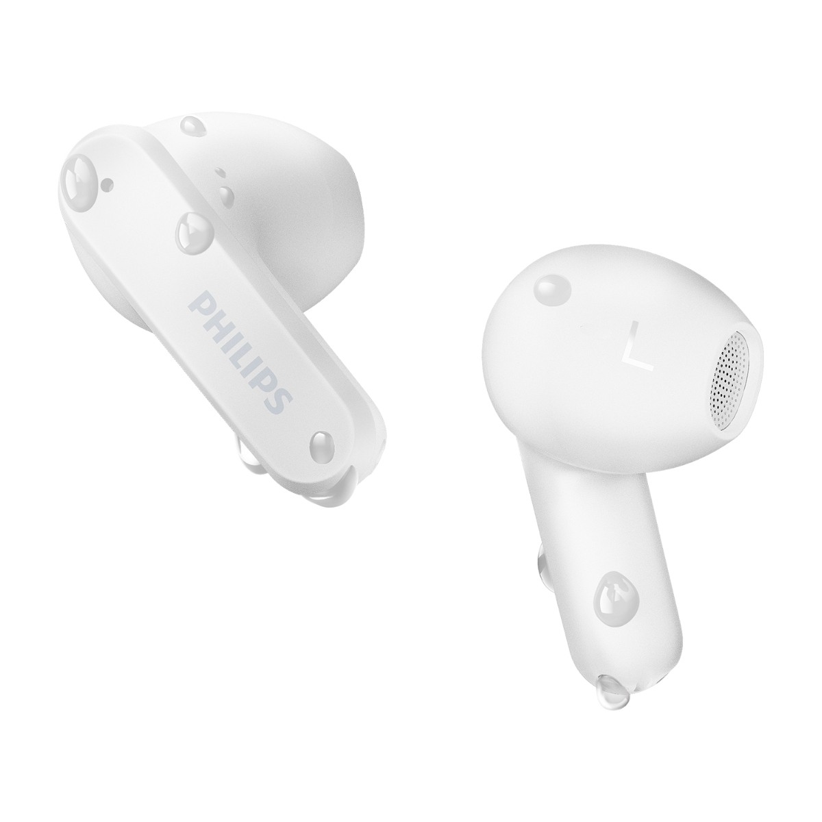 Philips TAT2139WT/00 true wireless Bluetooth-hovedtelefoner, hvide billede 2