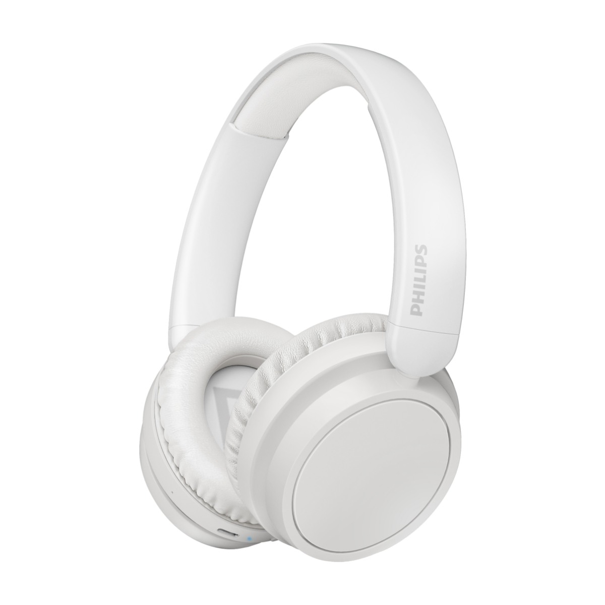 Philips TAH5209WT/00 trådløse over-ear Bluetooth-hovedtelefoner, hvide billede 1