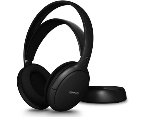 Philips SHC5200M2/12 trådløse TV-hovedtelefoner, sort