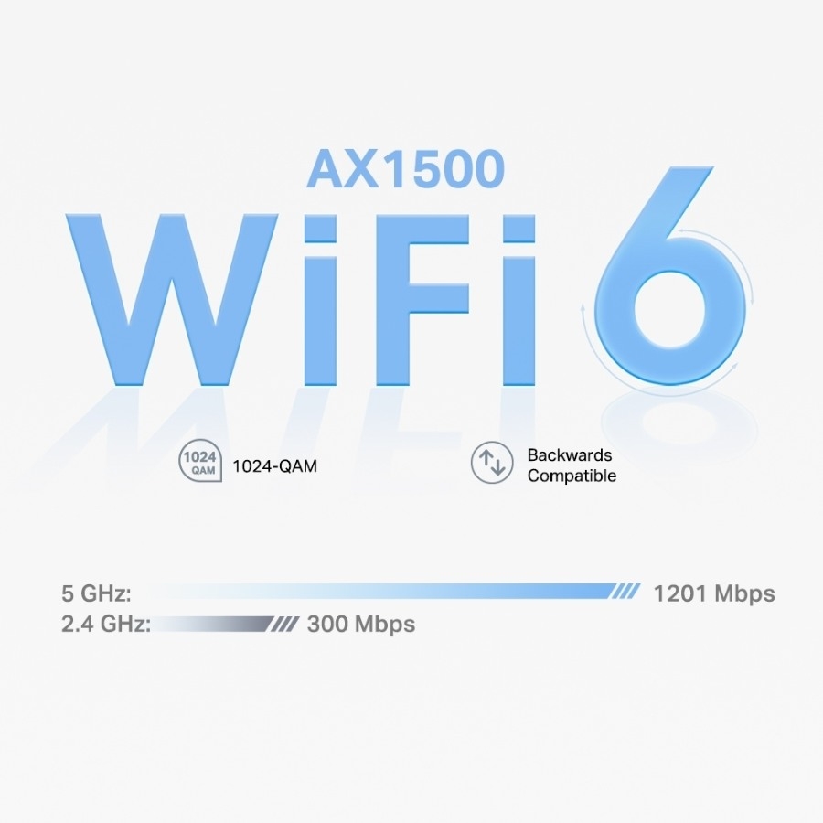 TP-Link Deco X10 AX1500 Wi-Fi 6 mesh-router (3 stk.) billede 4
